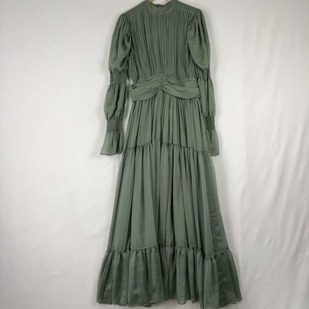 summer evening Long Sleeve Maxi Dress